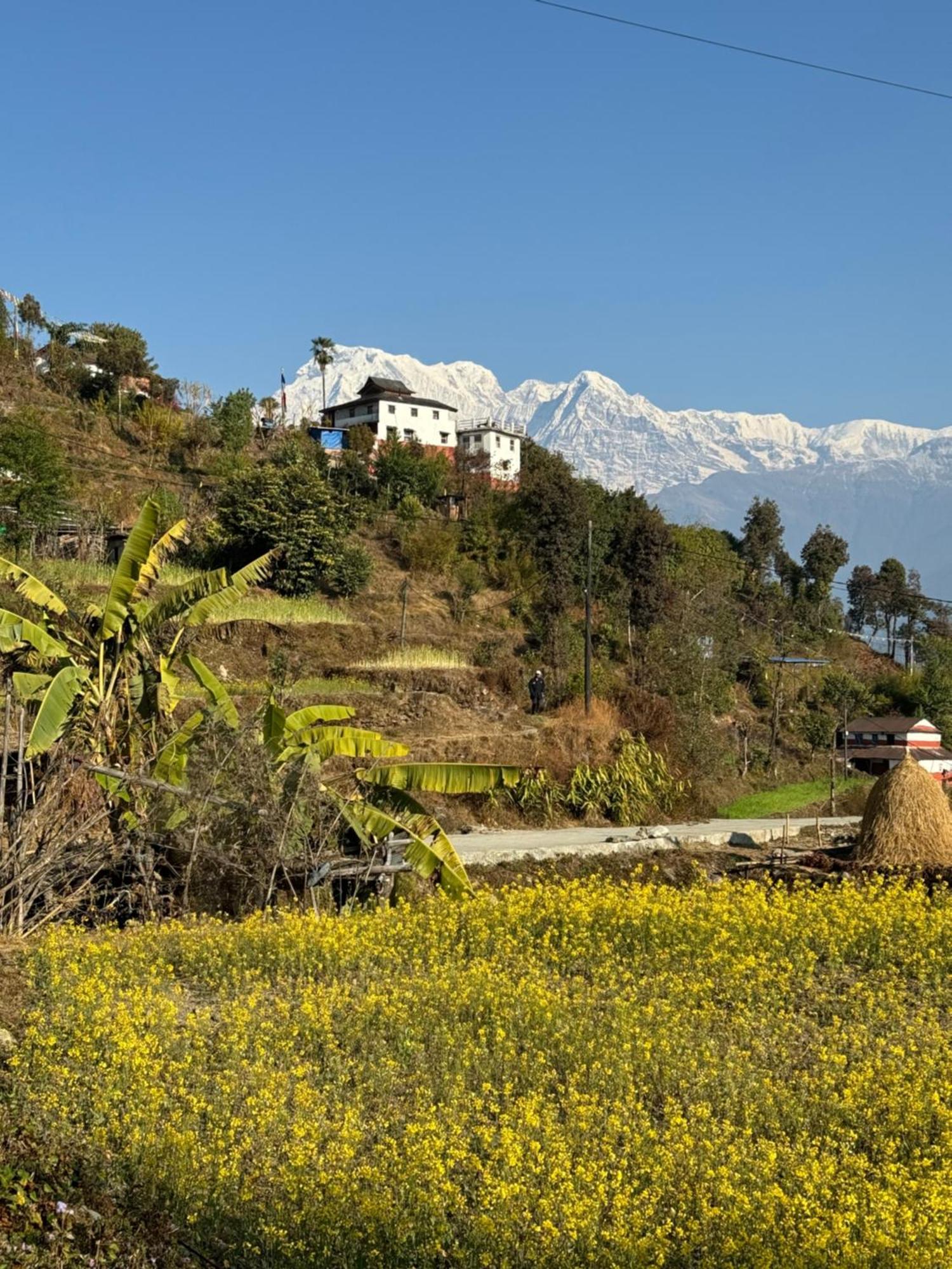 Es Deurali Resort Pokhara Eksteriør billede